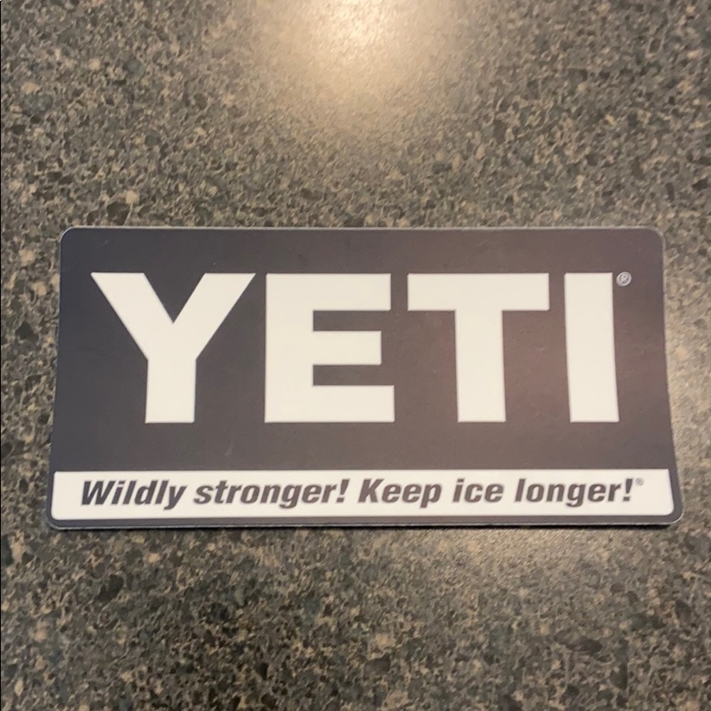 Yeti Sticker